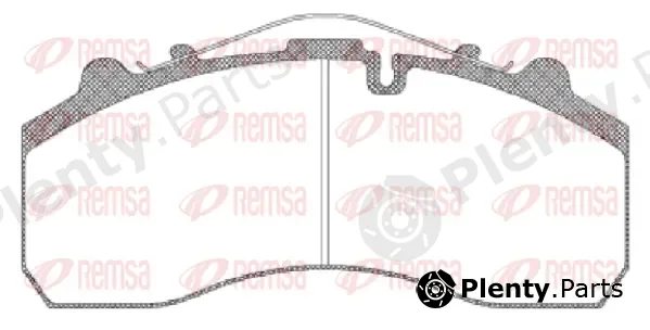 Kawe JCA637.00 — Brake Pad Set, disc brake HEAVY DUTY