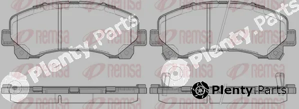 Kawe 140700 — Brake Pad Set, disc brake