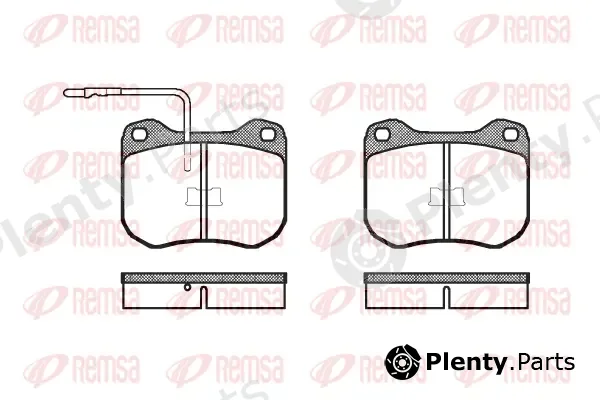 Kawe 000102 — Brake Pad Set, disc brake