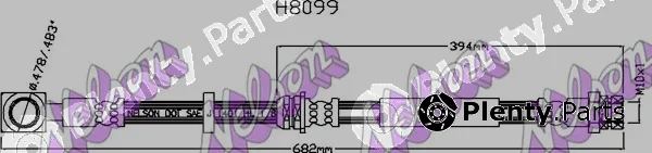 Kawe H8099 — Brake Hose
