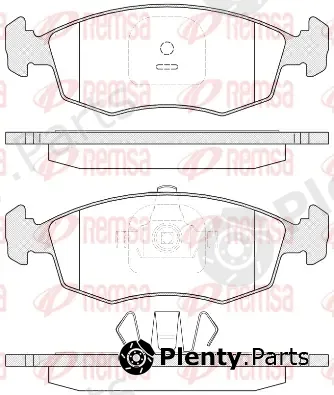 Kawe 017235 — Brake Pad Set, disc brake