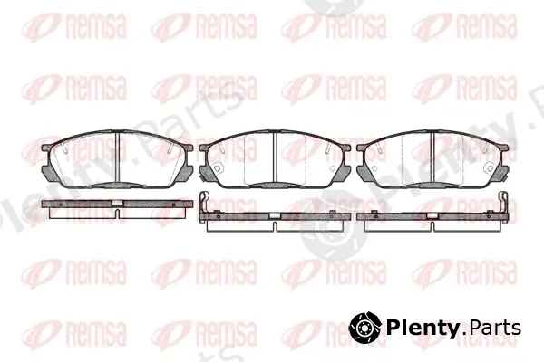 Kawe 039802 — Brake Pad Set, disc brake