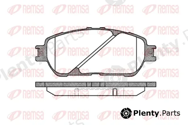 Kawe 089800 — Brake Pad Set, disc brake