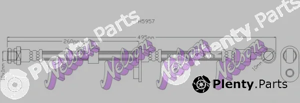 Kawe H5957 — Brake Hose