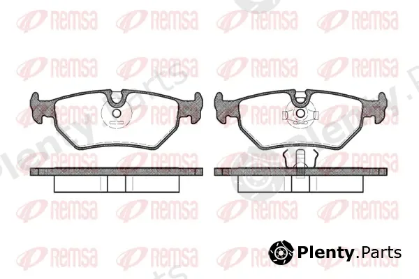 Kawe 026510 — Brake Pad Set, disc brake