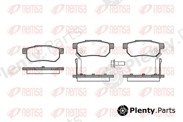 Kawe 023302 — Brake Pad Set, disc brake