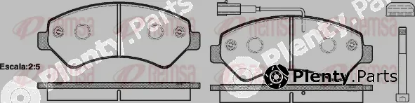 Kawe 127501 — Brake Pad Set, disc brake