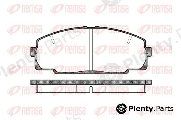 Kawe 042120 — Brake Pad Set, disc brake