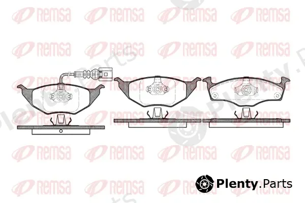 Kawe 071811 — Brake Pad Set, disc brake