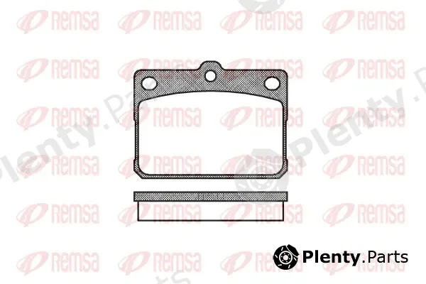 Kawe 007920 — Brake Pad Set, disc brake