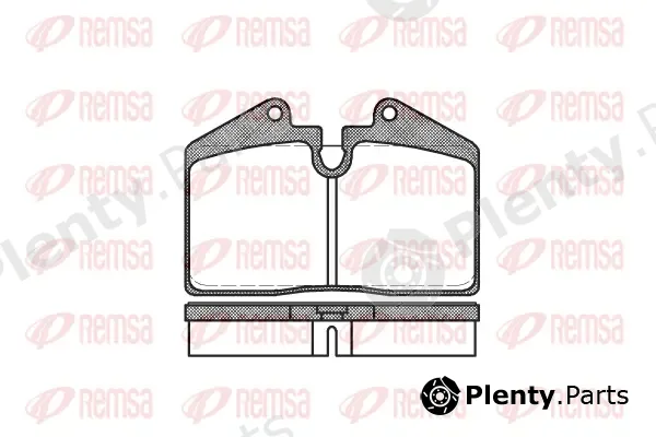 Kawe 014010 — Brake Pad Set, disc brake