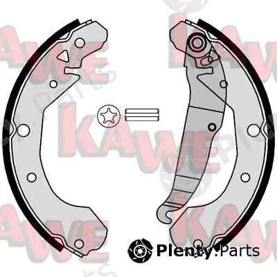 Kawe 01126 — Brake Shoe Set