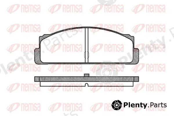 Kawe 002210 — Brake Pad Set, disc brake