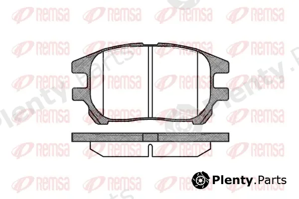 Kawe 097200 — Brake Pad Set, disc brake