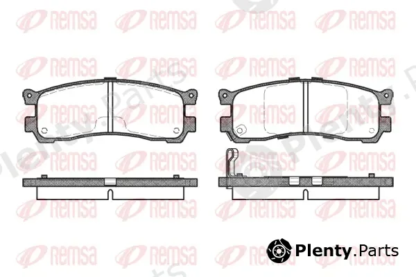 Kawe 039921 — Brake Pad Set, disc brake