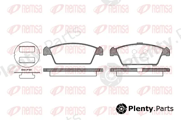Kawe 045900 — Brake Pad Set, disc brake