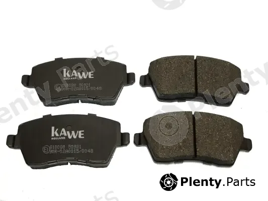 Kawe 810080 — Brake Pad Set, disc brake