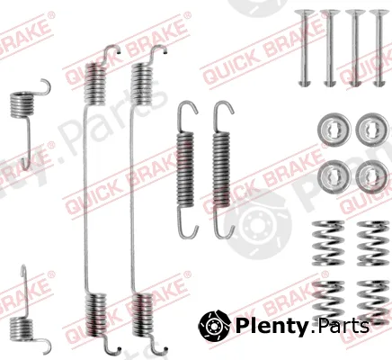 Kawe 105-0682 — Accessory Kit, brake shoes