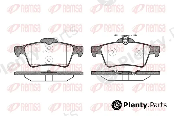 Kawe 084220 — Brake Pad Set, disc brake