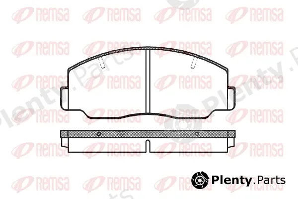 Kawe 013700 — Brake Pad Set, disc brake
