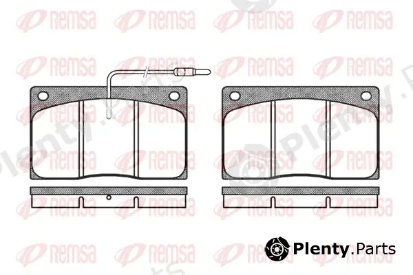 Kawe 004402 — Brake Pad Set, disc brake