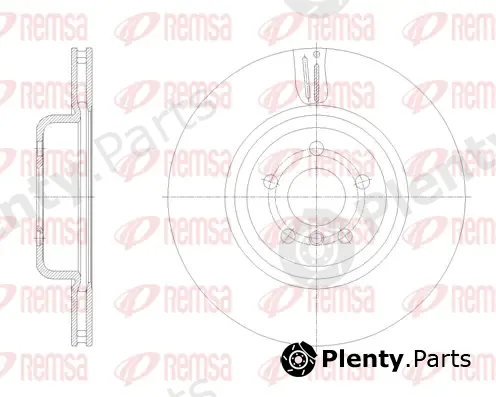 Kawe 6185110 — Brake Disc