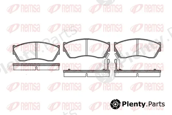 Kawe 014722 — Brake Pad Set, disc brake