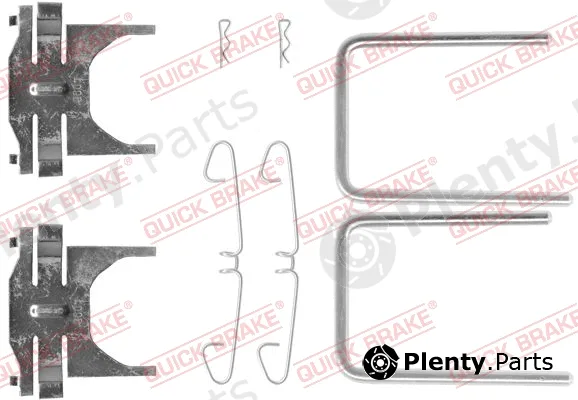 Kawe 109-0928 — Accessory Kit, disc brake pad