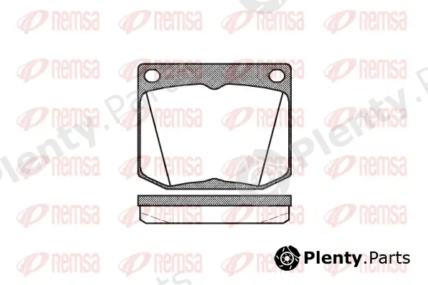 Kawe 003830 — Brake Pad Set, disc brake