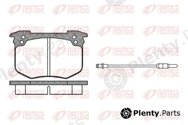 Kawe 003002 — Brake Pad Set, disc brake