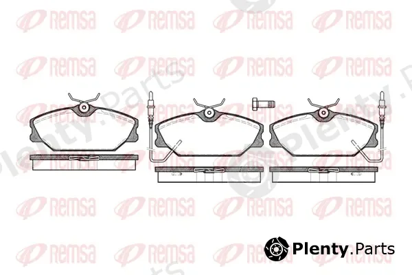 Kawe 020802 — Brake Pad Set, disc brake