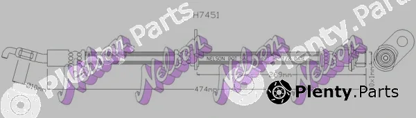 Kawe H7451 — Brake Hose