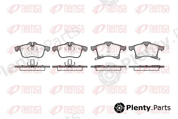 Kawe 103602 — Brake Pad Set, disc brake
