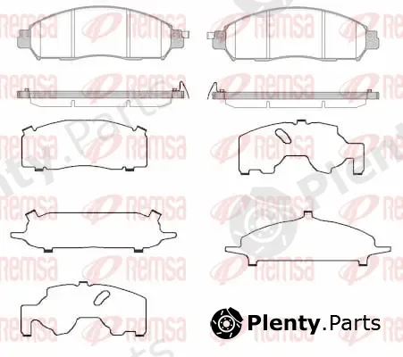 Kawe 161224 — Brake Pad Set, disc brake