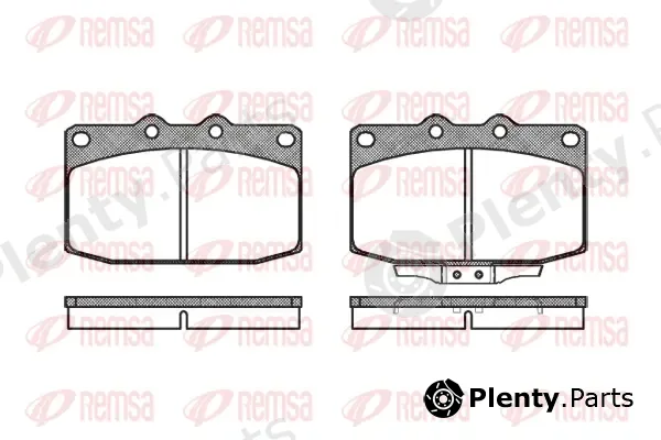 Kawe 023502 — Brake Pad Set, disc brake