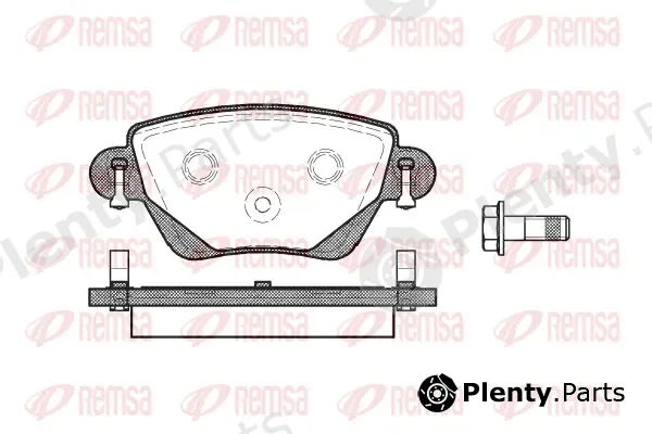 Kawe 077700 — Brake Pad Set, disc brake