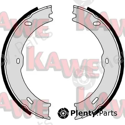 Kawe 09710 — Brake Shoe Set, parking brake