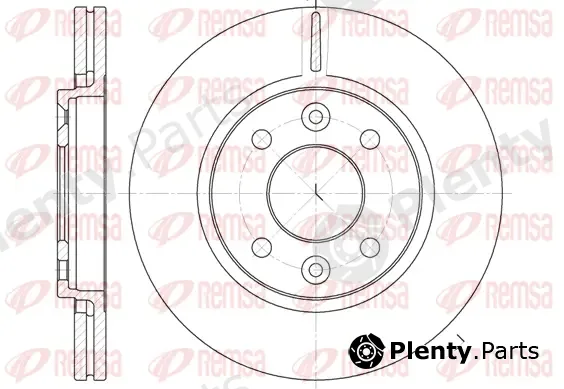 Kawe 611710 — Brake Disc