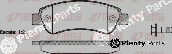 Kawe 123800 — Brake Pad Set, disc brake
