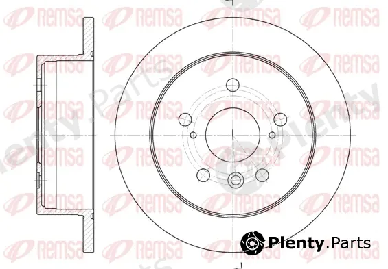 Kawe 690800 — Brake Disc