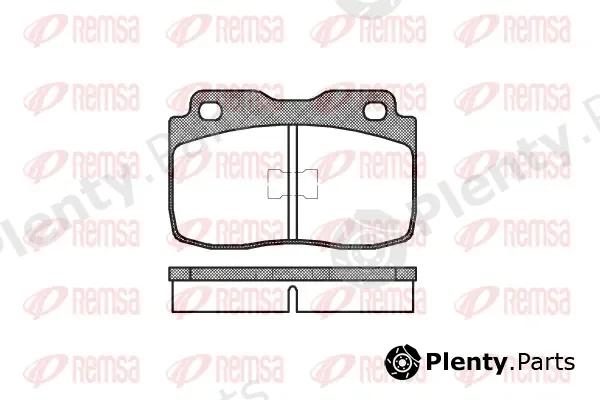 Kawe 011400 — Brake Pad Set, disc brake
