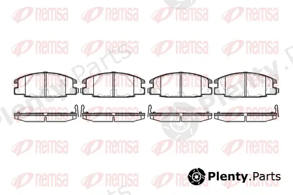 Kawe 023824 — Brake Pad Set, disc brake