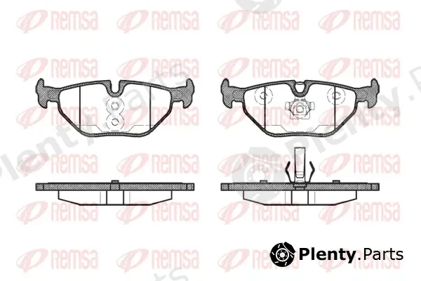 Kawe 026540 — Brake Pad Set, disc brake