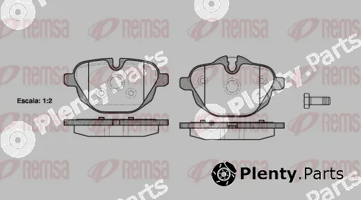 Kawe 142100 — Brake Pad Set, disc brake
