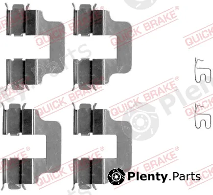 Kawe 109-1245 — Accessory Kit, disc brake pad
