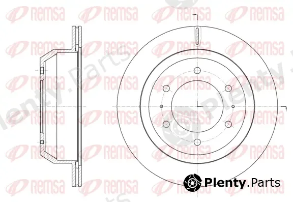Kawe 6182310 — Brake Disc