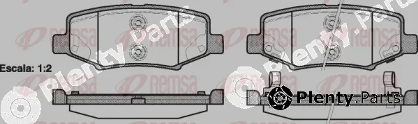 Kawe 126402 — Brake Pad Set, disc brake
