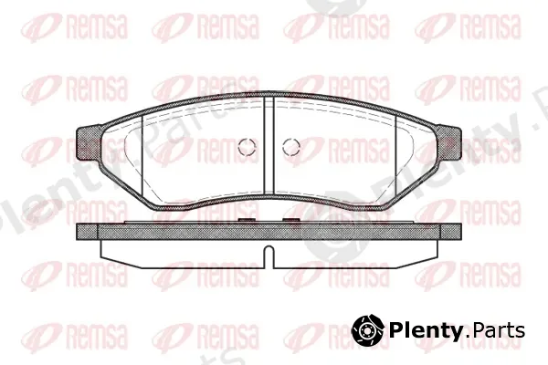 Kawe 104900 — Brake Pad Set, disc brake