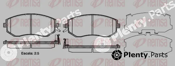 Kawe 095104 — Brake Pad Set, disc brake