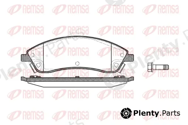 Kawe 108608 — Brake Pad Set, disc brake